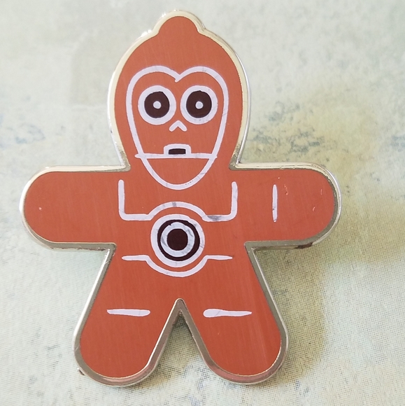 Star Wars gingerbread C-3PO Disney pin - Picture 1 of 2